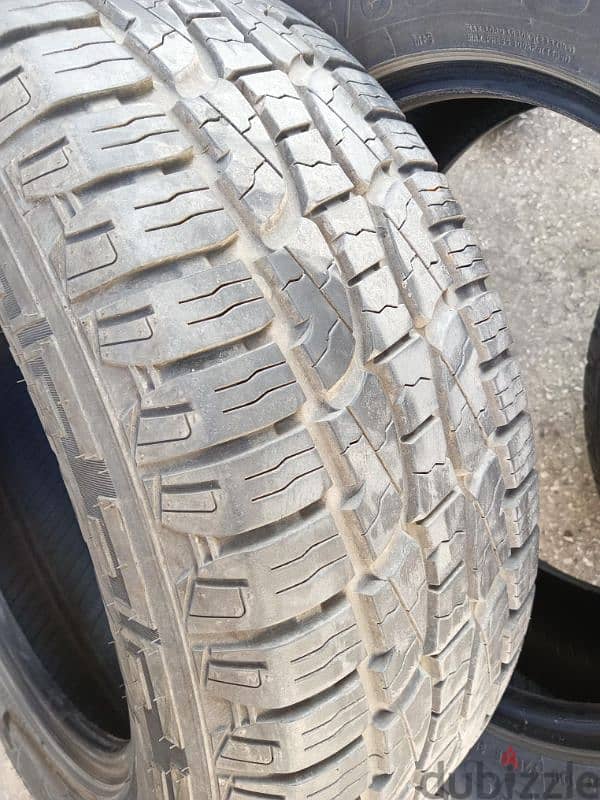 4 Linglong tyres 265 60/R18 like new 1