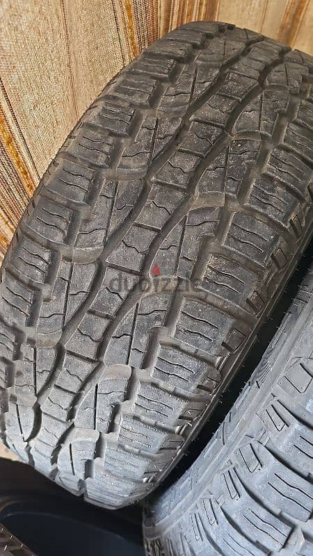 4 Linglong tyres 265 60/R18 like new 5