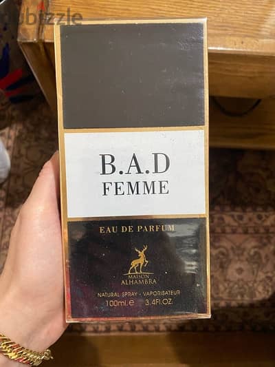 B. A. D femme perfume