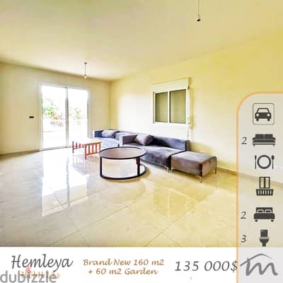 Hemleya | Brand New 160m² + 100m² Garden | Huge Bedroom | Open View