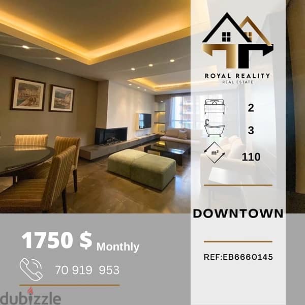 apartments for rent in downtown beirut - شقق للإجار في وسط المدينة 0