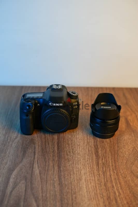 Canon 80D with EF 50mm f/1.8 1