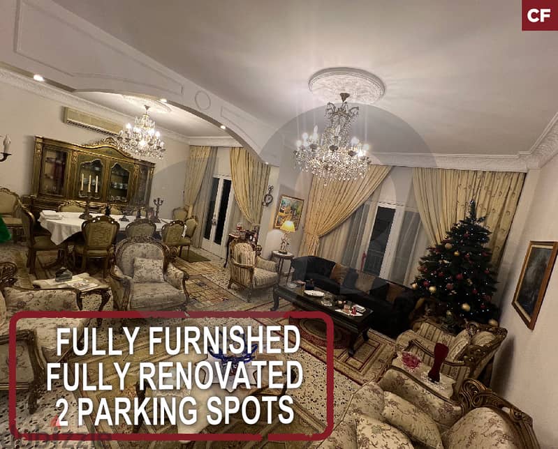 Fully furnished & renovated 2 parking spots-New Rawda REF#CF116234 0