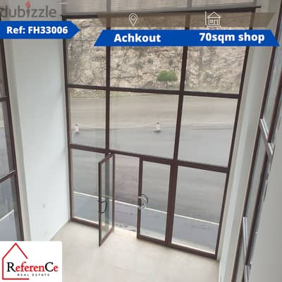 Shop for rent in Aachqout محل للإيجار في عشقوت