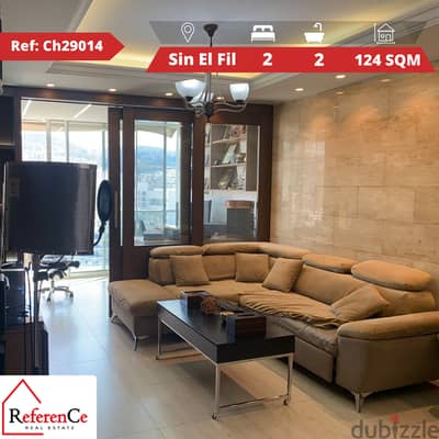 Furnished apartment for sale Sil El Fil شقة مفروشة للبيع في سيل الفيل