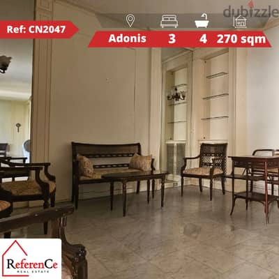 Prime location apartment in Adonis شقة بموقع متميز في أدونيس