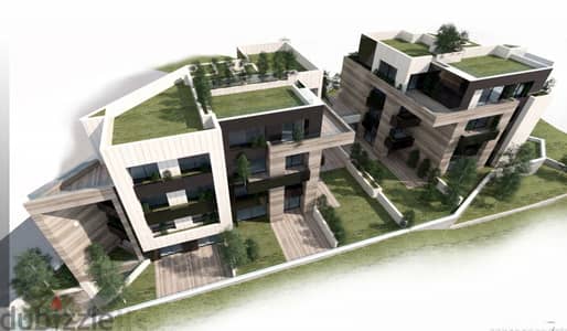 Chalet for sale in Tilal Al Assal/ Under construction/ Terrace