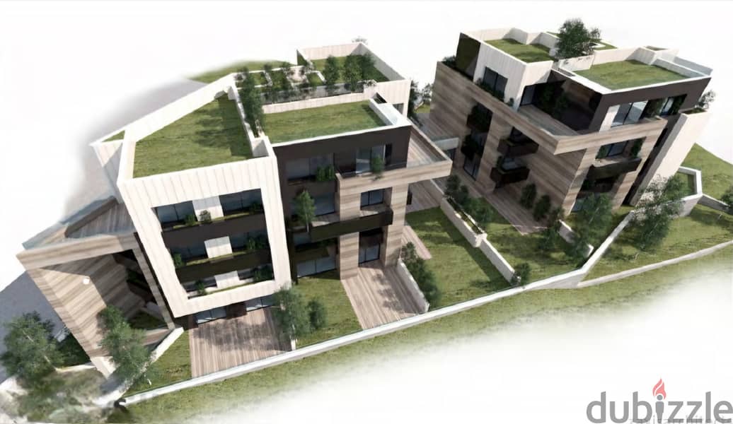 Chalet for sale in Tilal Al Assal/ Under construction/ Terrace 3