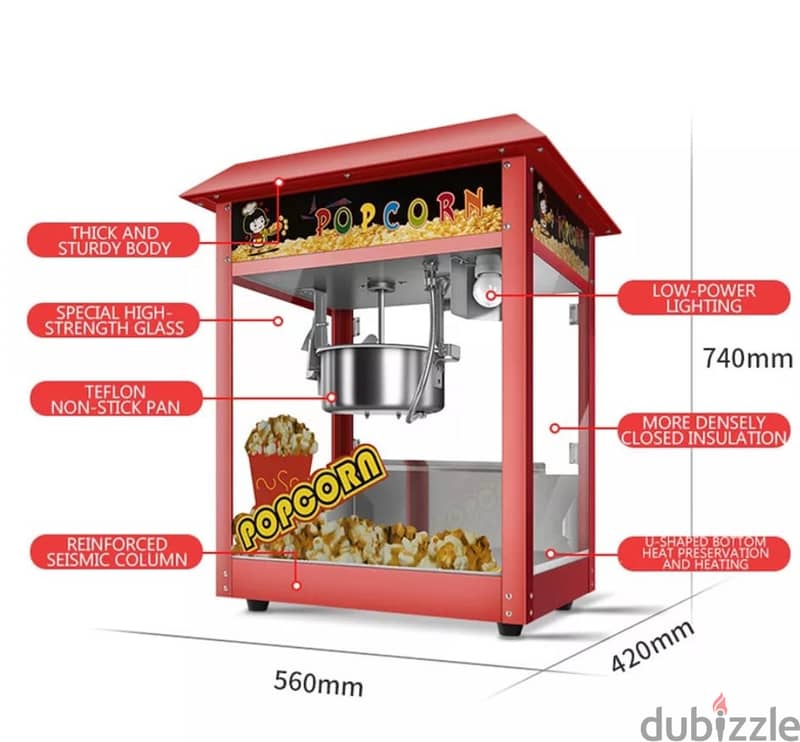 cotton candy,popcorn machines/burger,cakes,animation,piniata,character 1