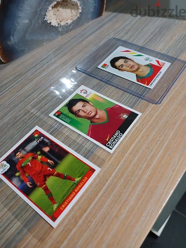 Ronaldo Panini sticker set 0