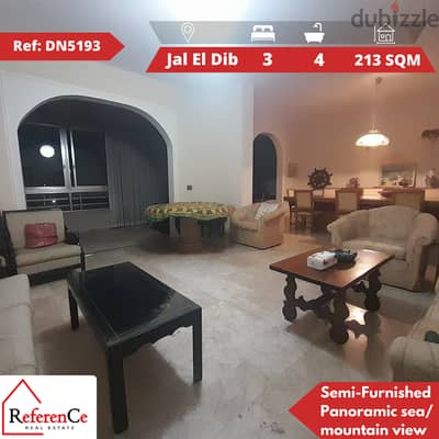 Semi Furnished Apartment in Jal El Dib شقة نصف مفروشة في جل الديب