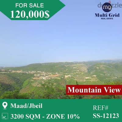 SS-12123 / Land for Sale in Maad Jbeil , أرض للبيع في معاد