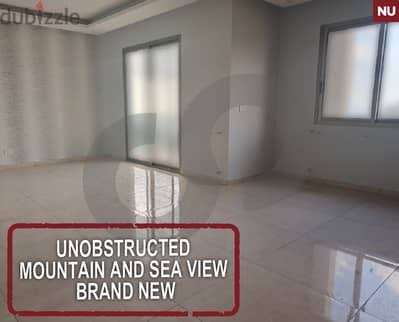 Unobstructed mountain and sea view- Jouret el Ballout REF#NU116300