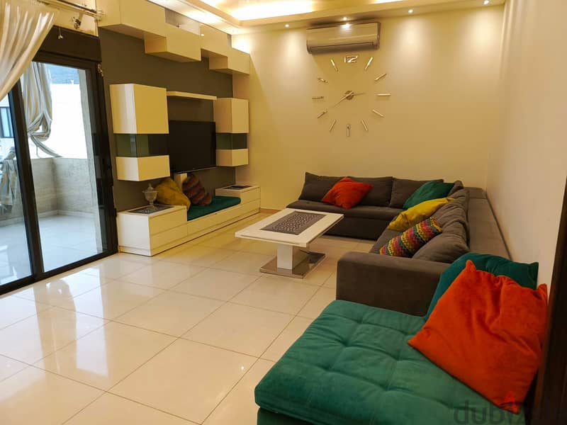 No Commission - Furnished With Roof Apartment In Fanar 0