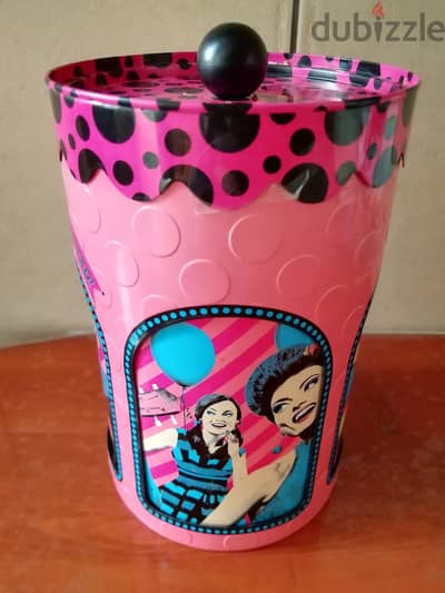 Benefit Cosmetics Collectible Partyland tin in tin rotating container