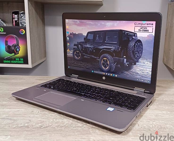 HP PROBOOK - VGA 2 GB - 16 GB RAM - CORE I7 - BACKLIT - FINGERPRINT 6