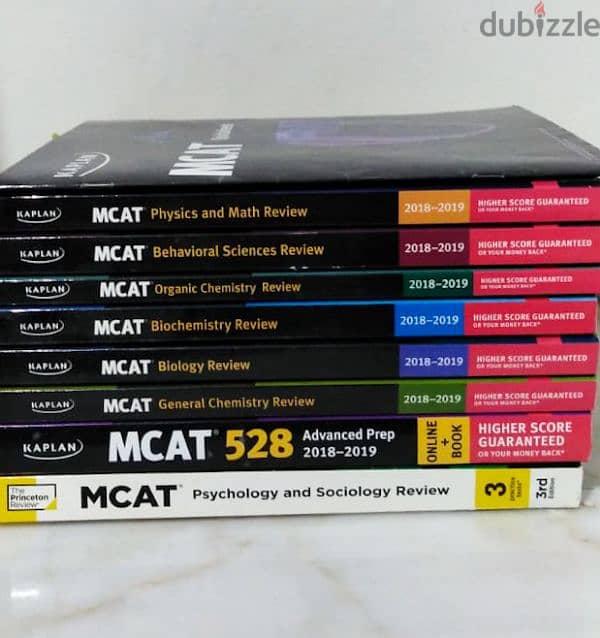 Full package- MCAT prep books 0