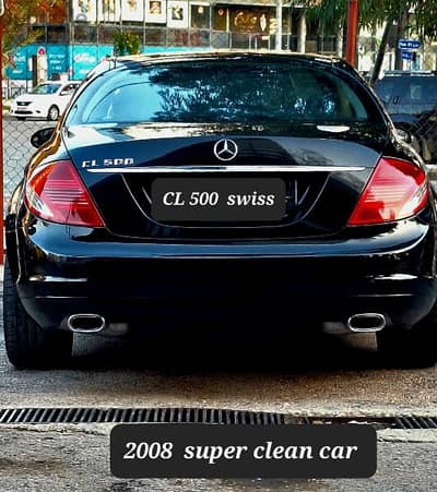 CL 500 model 2008 origin Swiss super clean car