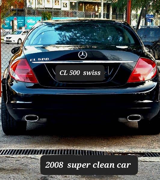 CL 500 model 2008 origin Swiss super clean car 0