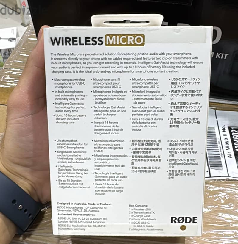 Rode Wireless Micro ultra-compact wireless microphone for usb-c device 1