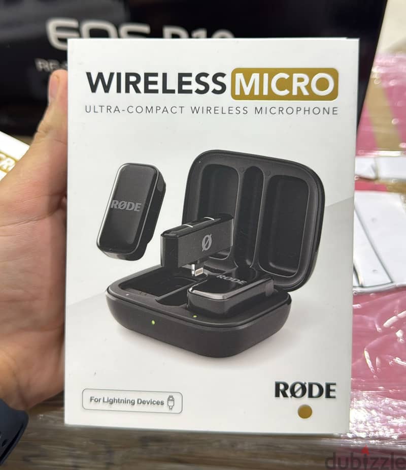 Rode Wireless Micro ultra-compact wireless microphone for lightning d 0