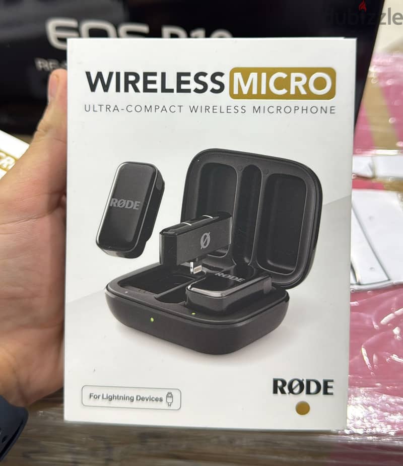 Rode Wireless Micro ultra-compact wireless microphone for lightning d 0