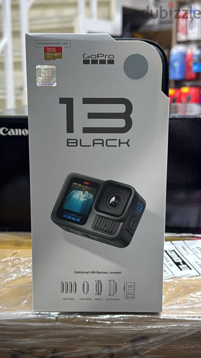 Gopro Hero 13 black with memory great & new offer 1