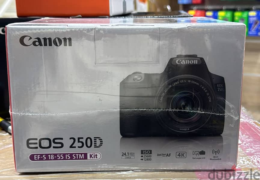 Canon Camera EOS 250D EF-S 18-55 IS STM Kit original & good price 0