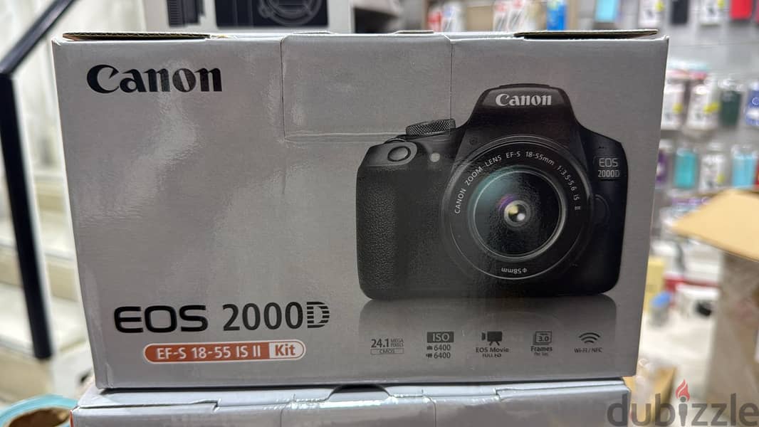 Canon Camera EOS 2000D EF-S 18-55 IS II kit 0