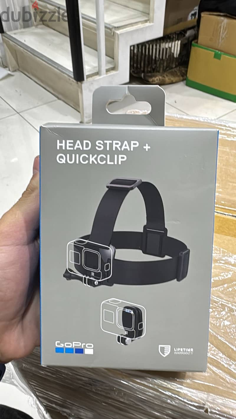 Gopro Head strap + Quickclip 0