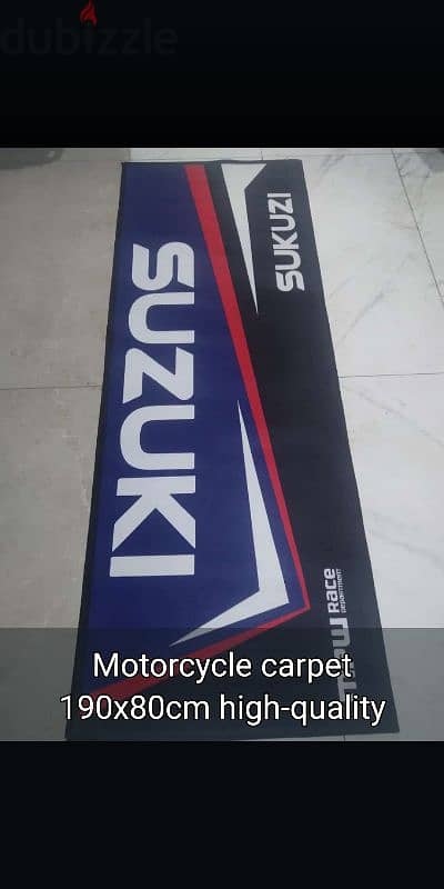 Carpet for motorcycles