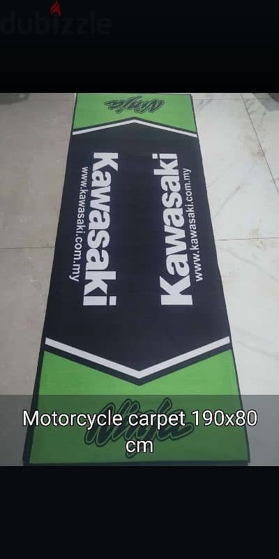 Carpet for motorcycles