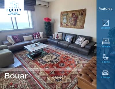 250 SQM Duplex For Sale In Bouar With Sea View شقة للبيع #CB129899