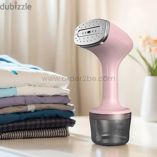 Portable Garment Steamer, Quick-Heat for Wrinkle-Free Clothes 1