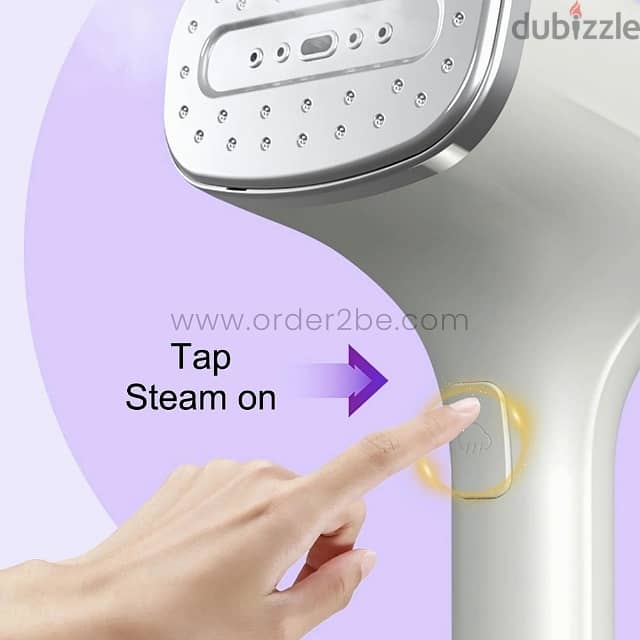 Portable Garment Steamer, Quick-Heat for Wrinkle-Free Clothes 2