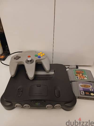 Nintendo 64 retro console