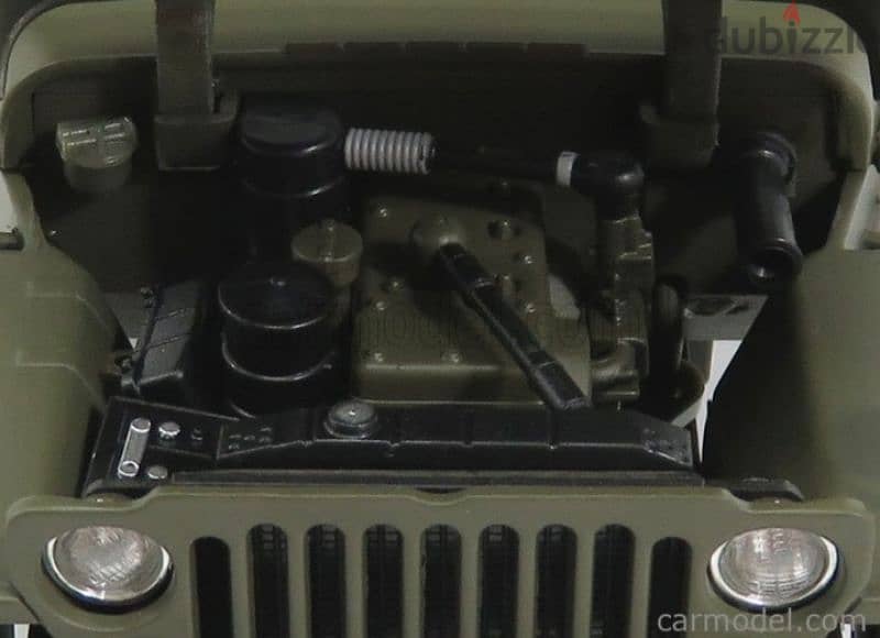 Jeep Willys 1941 diecast car model 1;18. 7