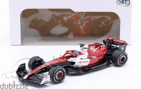 V. Bottas Alfa Romeo C42 (2022) diecast car model 1;18.