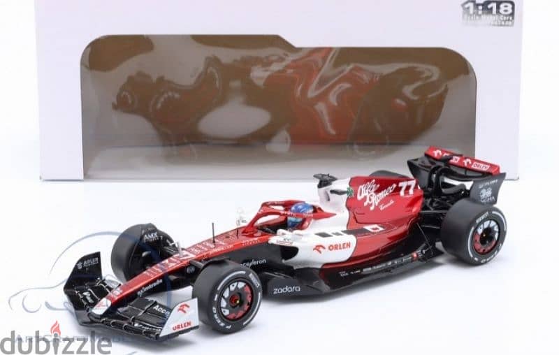 V. Bottas Alfa Romeo C42 (2022) diecast car model 1;18. 0