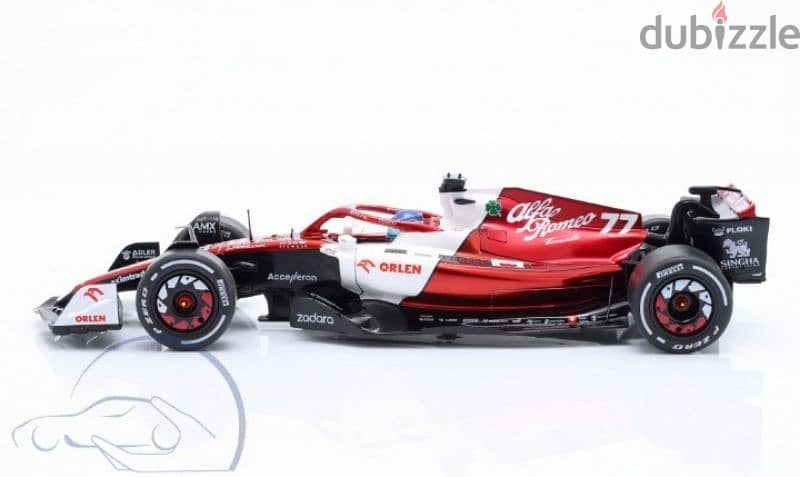 V. Bottas Alfa Romeo C42 (2022) diecast car model 1;18. 2