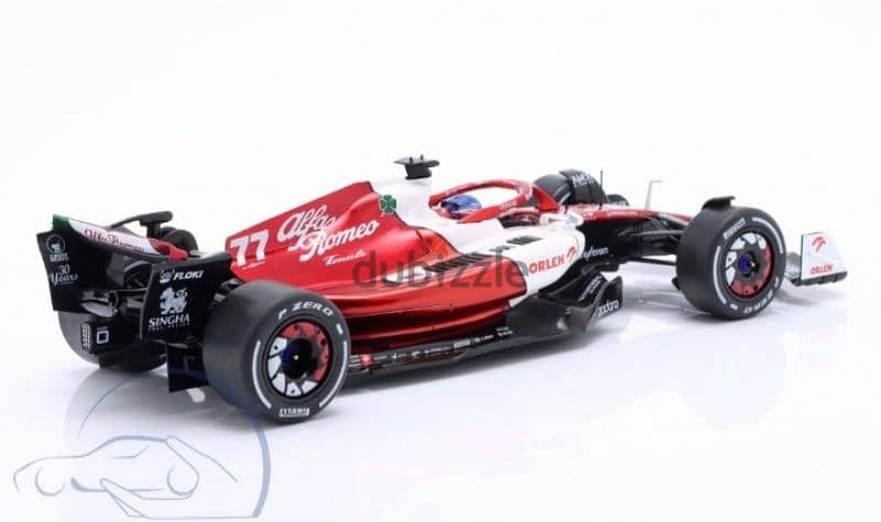 V. Bottas Alfa Romeo C42 (2022) diecast car model 1;18. 3