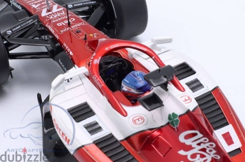 V. Bottas Alfa Romeo C42 (2022) diecast car model 1;18. 5