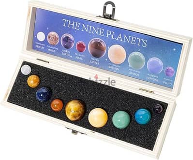 9 planets Solar system Original natural stones