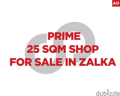 Prime 25 SQM shop for sale in Zalka/زلقا REF#AO116309