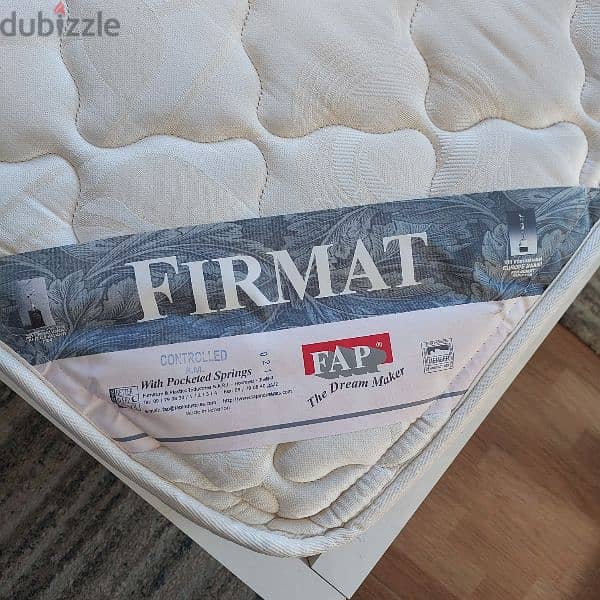 FAP Firmat Mattress 180cmx195cm (pocketed spring) 1