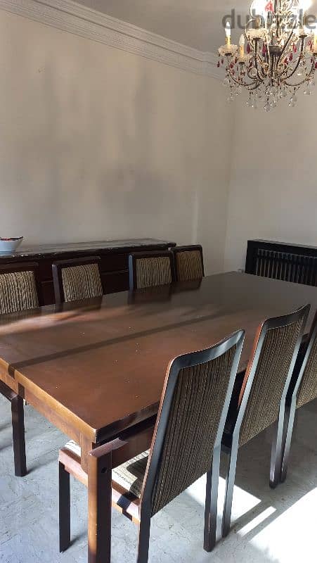 dining table+10chairs+dressoir 2