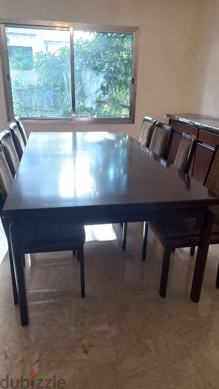 dining table+10chairs+dressoir 3