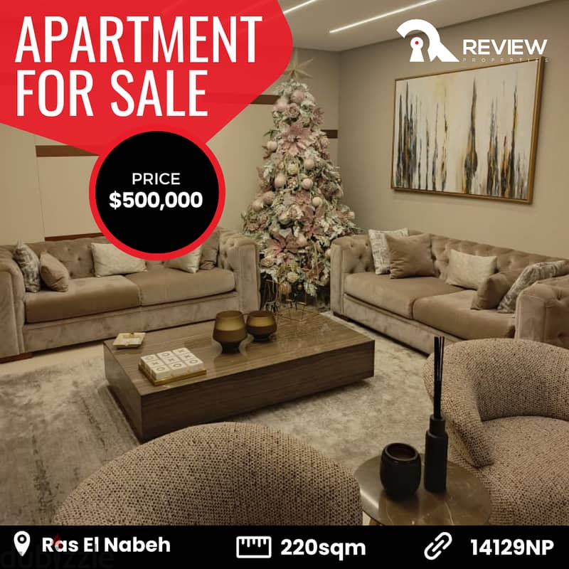 Apartment for sale in Ras El Nabeh شقة للبيع في بيروت 0