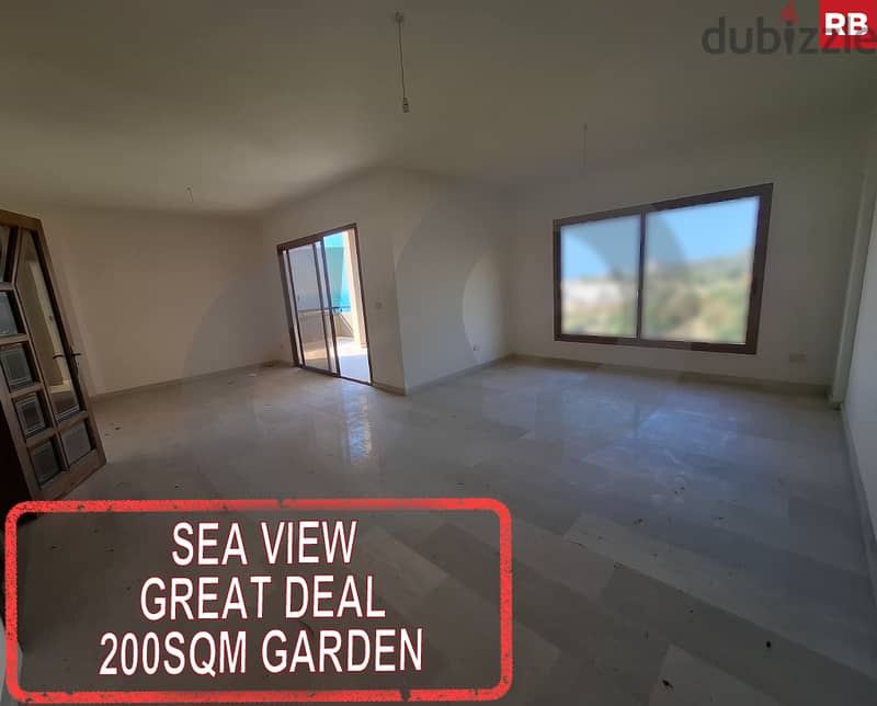 Sea view/Below Market price -Jbeil/جبيل REF#RB116210 0