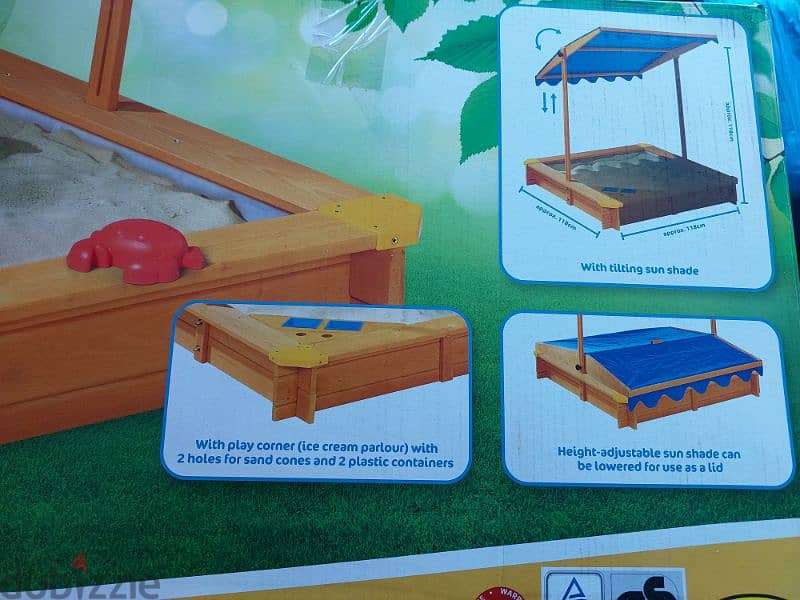 Sand Pit For Kids - Play Live - Brand New 8